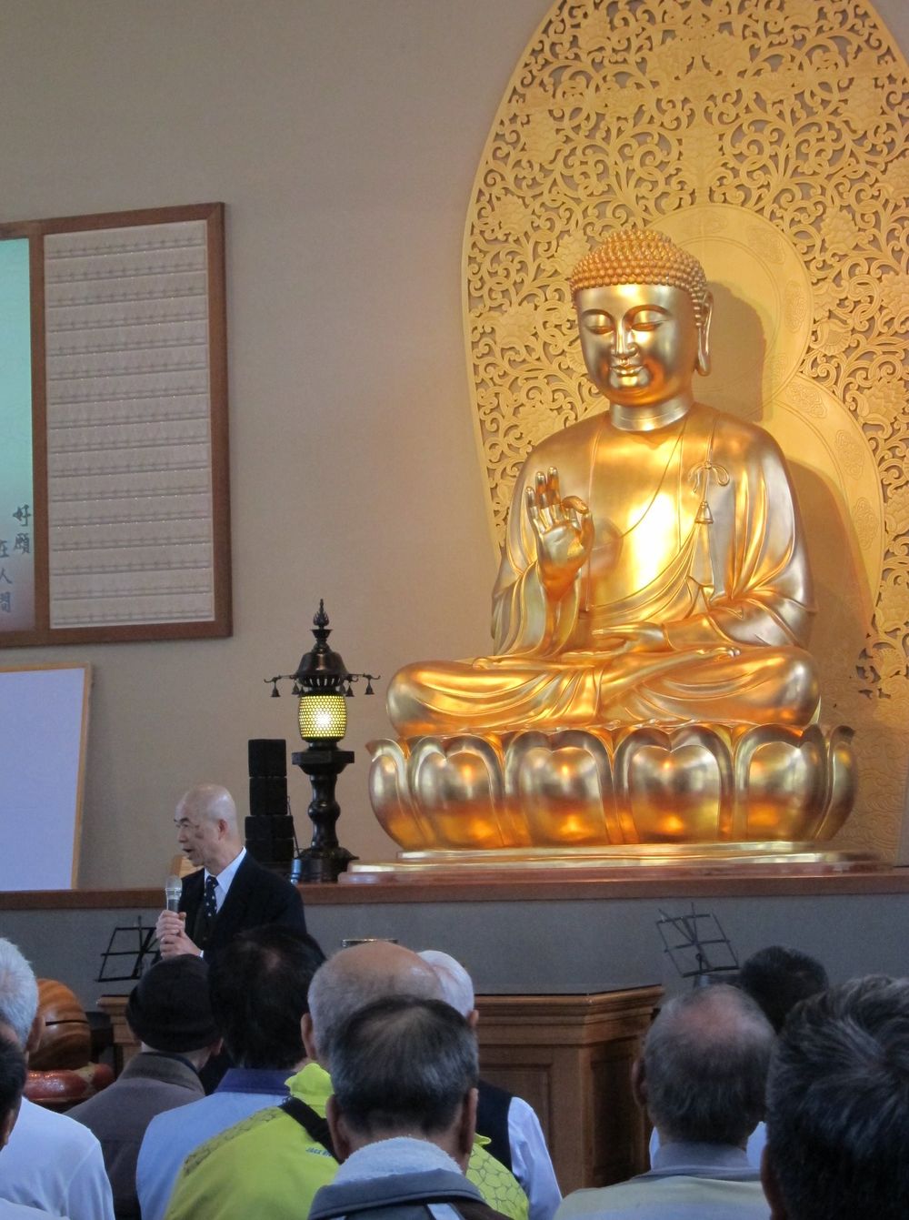 護法總會副總會長李子春菩薩分享 